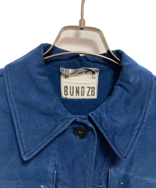 RODEX BUND ZB（ロデックス バンド ZB）RODEX BUND ZB (ロデックス バンド ZB) ロガージャケット ブルー サイズ:50の古着・服飾アイテム