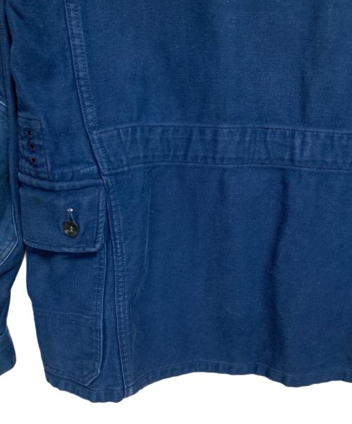 RODEX BUND ZB（ロデックス バンド ZB）RODEX BUND ZB (ロデックス バンド ZB) ロガージャケット ブルー サイズ:50の古着・服飾アイテム