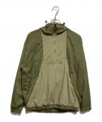 adidasアディダス）の古着「アノラックパーカー」｜カーキ