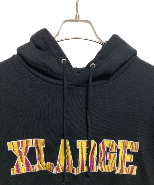 X-LARGE（エクストララージ）X-LARGE (エクストララージ) プルオーバーパーカー ブラック サイズ:XLの古着・服飾アイテム