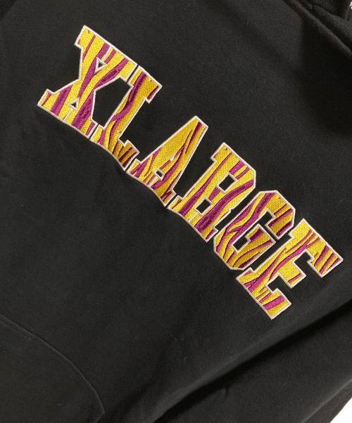 X-LARGE（エクストララージ）X-LARGE (エクストララージ) プルオーバーパーカー ブラック サイズ:XLの古着・服飾アイテム