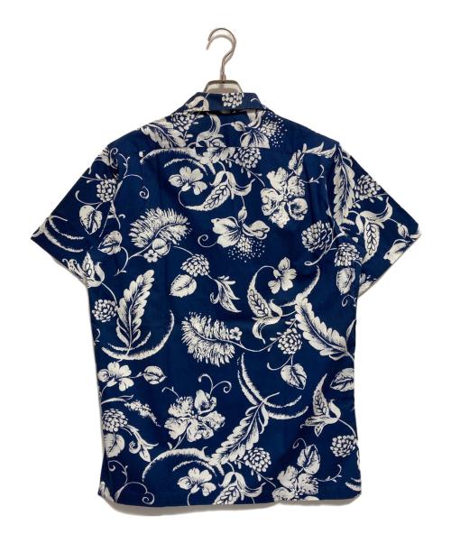 POLO RALPH LAUREN（ポロ・ラルフローレン）POLO RALPH LAUREN (ポロ・ラルフローレン) 90’ｓアロハシャツ ネイビー サイズ:Lの古着・服飾アイテム