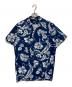 POLO RALPH LAUREN（ポロ・ラルフローレン）の古着「90’ｓアロハシャツ」｜ネイビー