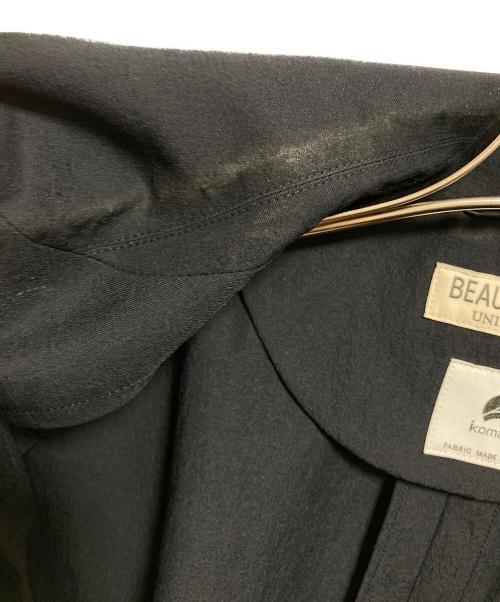 BEAUTY&YOUTH（ビューティーアンドユース）BEAUTY&YOUTH (ビューティーアンドユース) KOMATSU PACK 2ボタン リラックスシルエット ジャケット ネイビー サイズ:Sの古着・服飾アイテム