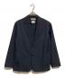 BEAUTY&YOUTH（ビューティーアンドユース）の古着「KOMATSU PACK 2ボタン リラックスシルエット ジャケット」｜ネイビー