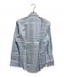 BURBERRY BLACK LABEL (バーバリーブラックレーベル) ボタンダウンシャツ ブルー サイズ:39 未使用品：6000円