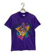 Hanesヘインズ）の古着「プリントTシャツ」｜パープル