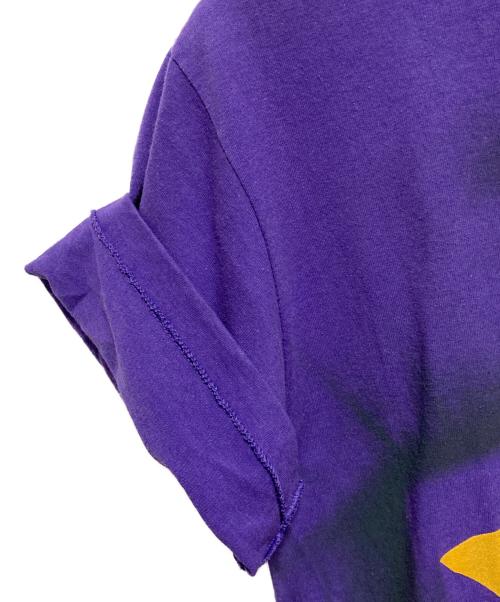 Hanes（ヘインズ）Hanes (ヘインズ) プリントTシャツ パープル サイズ:Mの古着・服飾アイテム