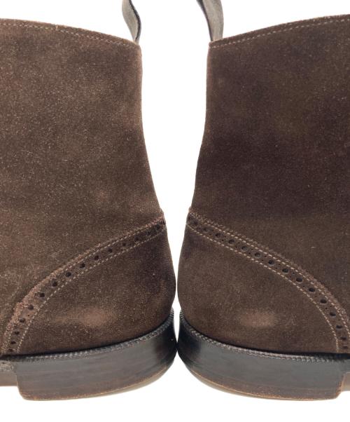 Crockett & Jones（クロケット＆ジョーンズ）Crockett & Jones (クロケット＆ジョーンズ) PAUL SMITH (ポールスミス) 別注スウェードカントリーブーツ ブラウン サイズ:8 1/2Eの古着・服飾アイテム