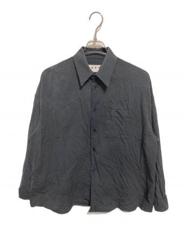 MARNI マルニ ブラウス S 黒 【古着】【中古】【送料無料】 中古・古着通販】MARNI (マルニ) バックリボンブラウス ブラック