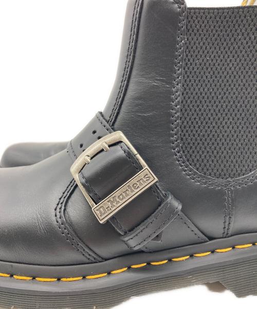 Dr.Martens（ドクターマーチン）Dr.Martens (ドクターマーチン) 2976 BUCKLE PULL UP CHELSEA BOOTS ブラック サイズ:UK5の古着・服飾アイテム