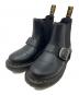 Dr.Martens（ドクターマーチン）の古着「2976 BUCKLE PULL UP CHELSEA BOOTS」｜ブラック