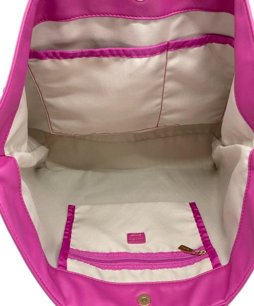 MUVEIL（ミュベール）MUVEIL (ミュベール) Classic Safariトートバッグ ベージュの古着・服飾アイテム