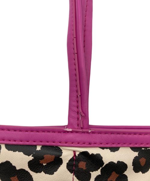 MUVEIL（ミュベール）MUVEIL (ミュベール) Classic Safariトートバッグ ベージュの古着・服飾アイテム