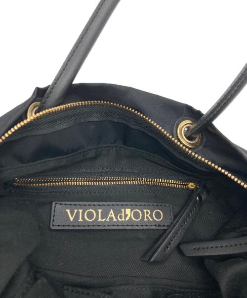 VIOLAd'ORO（ヴィオラドーロ）VIOLAd'ORO (ヴィオラドーロ) BIANCA ブラックの古着・服飾アイテム