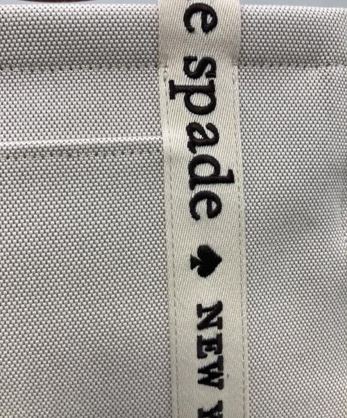 Kate Spade（ケイトスペード）Kate Spade (ケイトスペード) プレンティ キャンバス スモール トート ベージュの古着・服飾アイテム