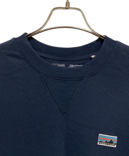 Patagonia（パタゴニア）Patagonia (パタゴニア) リジェネラティブ オーガニックコットン クルーネック スウェット シャツ ネイビー サイズ:XSの古着・服飾アイテム