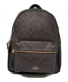 COACH（コーチ）の古着「チャーリーリュック」｜ブラウン×ブラック