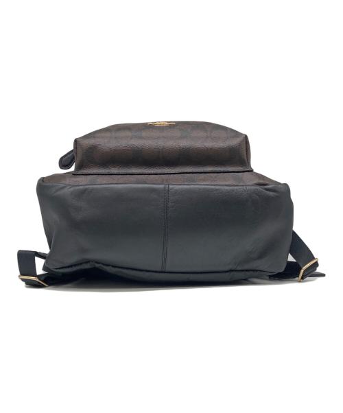 COACH（コーチ）COACH (コーチ) チャーリーリュック ブラウン×ブラックの古着・服飾アイテム