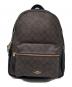 COACH（コーチ）の古着「チャーリーリュック」｜ブラウン×ブラック