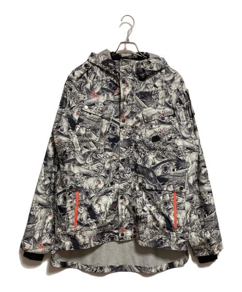 PUMA（プーマ）PUMA (プーマ) SWASH LONDON (スウォッシュ ロンドン) ライナー付ジャケット グレー サイズ:Lの古着・服飾アイテム