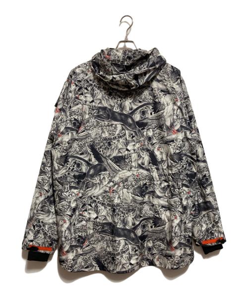 PUMA（プーマ）PUMA (プーマ) SWASH LONDON (スウォッシュ ロンドン) ライナー付ジャケット グレー サイズ:Lの古着・服飾アイテム