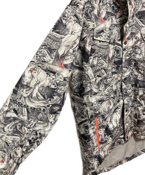 PUMA（プーマ）PUMA (プーマ) SWASH LONDON (スウォッシュ ロンドン) ライナー付ジャケット グレー サイズ:Lの古着・服飾アイテム