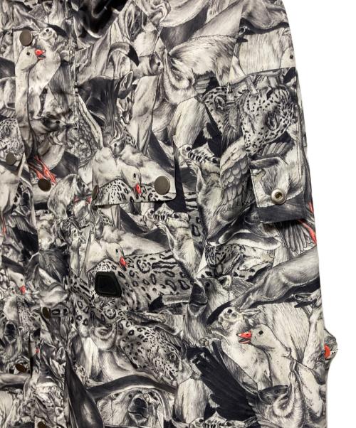 PUMA（プーマ）PUMA (プーマ) SWASH LONDON (スウォッシュ ロンドン) ライナー付ジャケット グレー サイズ:Lの古着・服飾アイテム