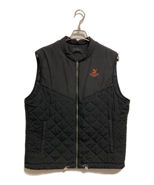 PUMA（プーマ）PUMA (プーマ) SWASH LONDON (スウォッシュ ロンドン) ライナー付ジャケット グレー サイズ:Lの古着・服飾アイテム