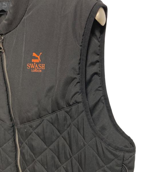 PUMA（プーマ）PUMA (プーマ) SWASH LONDON (スウォッシュ ロンドン) ライナー付ジャケット グレー サイズ:Lの古着・服飾アイテム