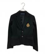 RALPH LAURENラルフローレン）の古着「エンブレムブレザー」｜ブラック