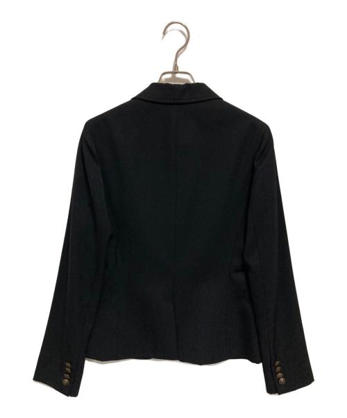 RALPH LAUREN（ラルフローレン）RALPH LAUREN (ラルフローレン) エンブレムブレザー ブラック サイズ:9の古着・服飾アイテム