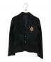 RALPH LAUREN（ラルフローレン）の古着「エンブレムブレザー」｜ブラック