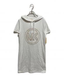 MICHAEL KORS（マイケル・コース）の古着「パーカーワンピース」｜ホワイト