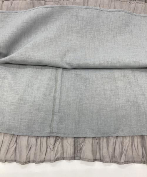 自由区（ジユウク）自由区 (ジユウク) ハンドワッシャープリーツ スカート グレー サイズ:38の古着・服飾アイテム