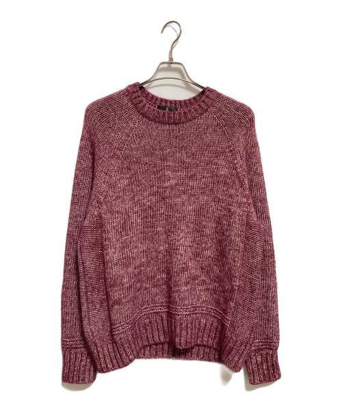 LANVIN COLLECTION（ランバンコレクション）LANVIN COLLECTION (ランバンコレクション) アルパカ混ニット レッド サイズ:50の古着・服飾アイテム