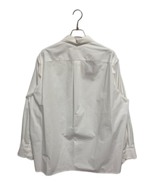 VALENTINO（ヴァレンティノ）VALENTINO (ヴァレンティノ) シルバーポケットシャツ ホワイト サイズ:52の古着・服飾アイテム