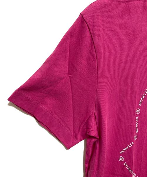 MONCLER（モンクレール）MONCLER (モンクレール) 22SS SS T-SHIRT ピンク サイズ:Sの古着・服飾アイテム