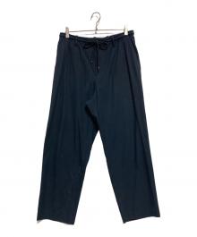 MARKAWARE（マーカウェア）の古着「WIDE ORGANIC COTTON DRY TWILL」｜ネイビー
