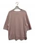 SLOANE (スローン) 別注ウール天竺ニットTシャツ五分袖Tシャツ ピンク サイズ:FREE：5000円