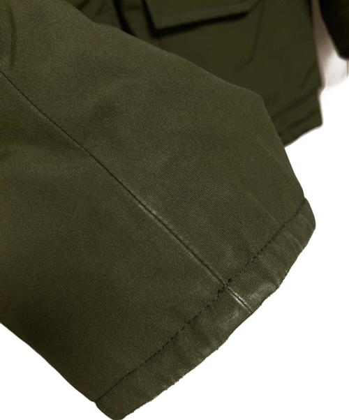 green label relaxing（グリーンレーベルリラクシング）green label relaxing (グリーンレーベルリラクシング) N-3B ダウン ジャケット グリーン サイズ:Sの古着・服飾アイテム