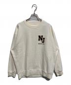 SLOBE IENAスローブ イエナ）の古着「アソートロゴ裏毛BIG プルオーバー」｜アイボリー