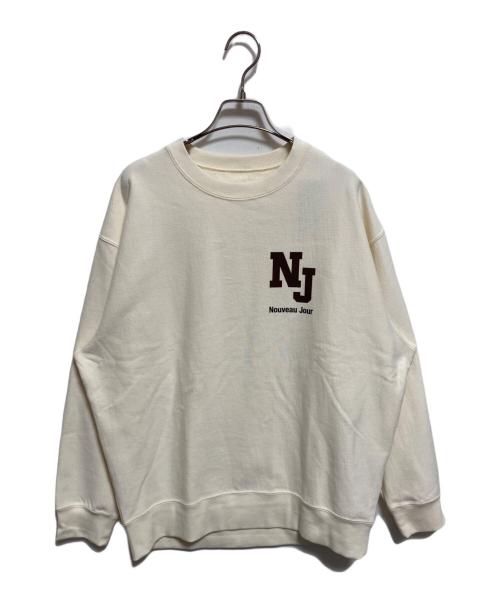 SLOBE IENA（スローブ イエナ）SLOBE IENA (スローブ イエナ) アソートロゴ裏毛BIG プルオーバー アイボリー サイズ:FREE 未使用品の古着・服飾アイテム