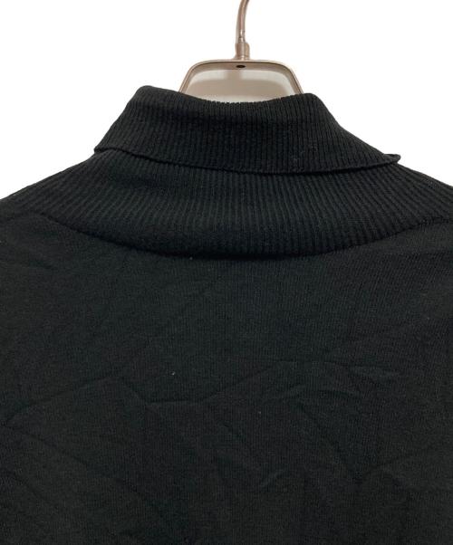 Spick and Span（スピック＆スパン）Spick and Span (スピック＆スパン) コットンバルキーヤーンルーズタートルプルオーバー ブラック サイズ:FREE 未使用品の古着・服飾アイテム