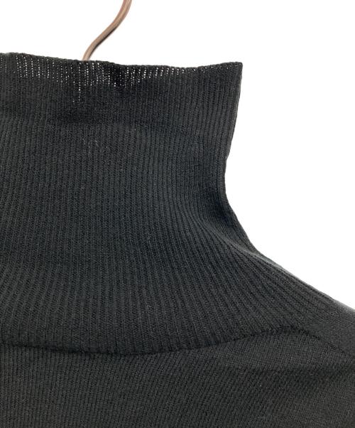 Spick and Span（スピック＆スパン）Spick and Span (スピック＆スパン) コットンバルキーヤーンルーズタートルプルオーバー ブラック サイズ:FREE 未使用品の古着・服飾アイテム