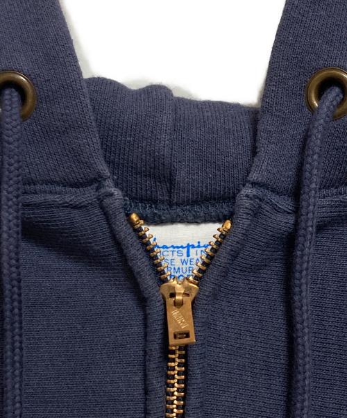 Champion REVERSE WEAVE（チャンピオン リバース ウィーブ）Champion REVERSE WEAVE (チャンピオン リバース ウィーブ) ジップパーカー ネイビー サイズ:Lの古着・服飾アイテム