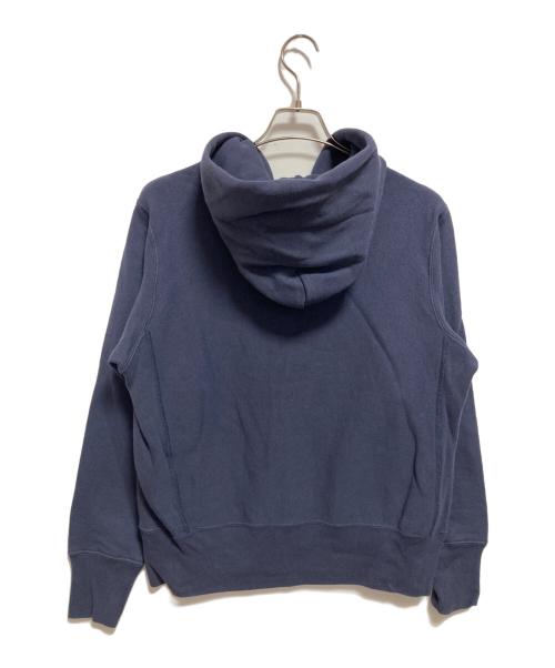 Champion REVERSE WEAVE（チャンピオン リバース ウィーブ）Champion REVERSE WEAVE (チャンピオン リバース ウィーブ) ジップパーカー ネイビー サイズ:Lの古着・服飾アイテム