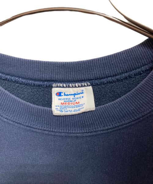 Champion（チャンピオン）Champion (チャンピオン) リバースウィーブプリントスウェット ネイビー サイズ:Ｍの古着・服飾アイテム