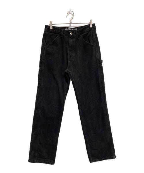 NAUTICA JEANS CO.（ノーティカジーンズカンパニ）NAUTICA JEANS CO. (ノーティカジーンズカンパニ) 00’sブラックペインターデニム ブラック サイズ:W32×L34の古着・服飾アイテム
