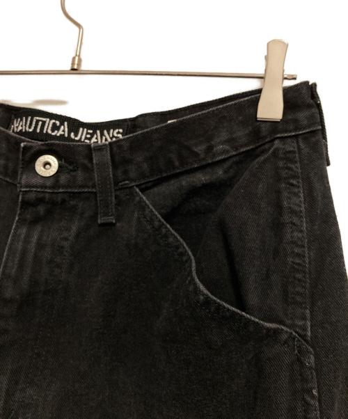 NAUTICA JEANS CO.（ノーティカジーンズカンパニ）NAUTICA JEANS CO. (ノーティカジーンズカンパニ) 00’sブラックペインターデニム ブラック サイズ:W32×L34の古着・服飾アイテム